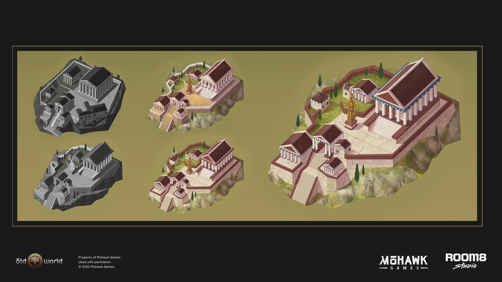 Stylized Environment Concept Art - Room 8 Studio