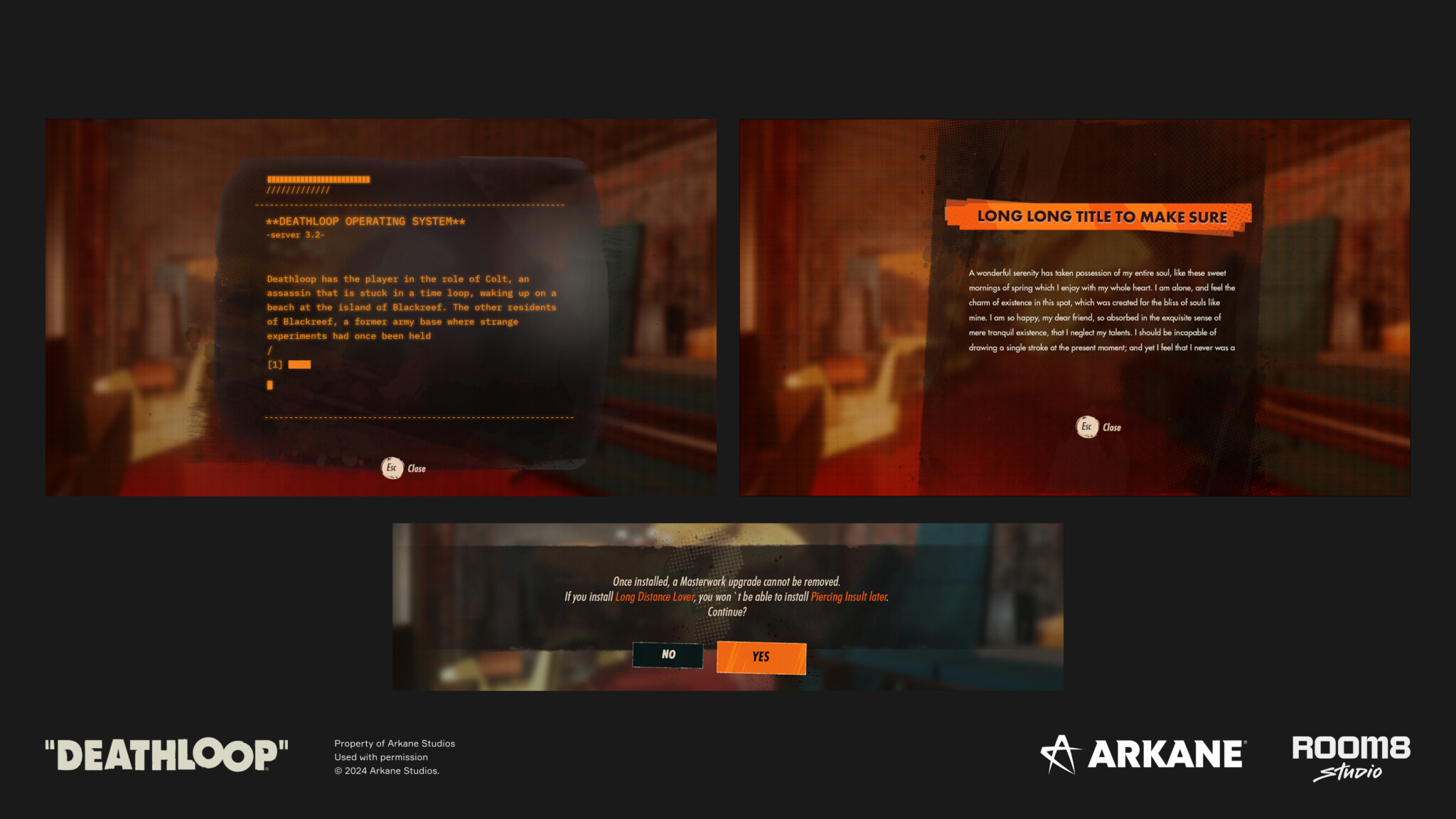 PC & Console UI-UX Design - Room 8 Studio