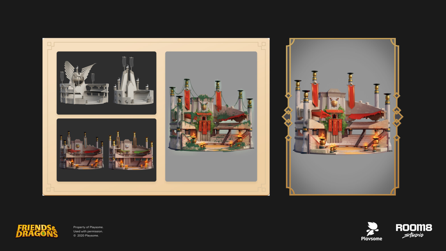 Stylized Environment Concept Art - Room 8 Studio
